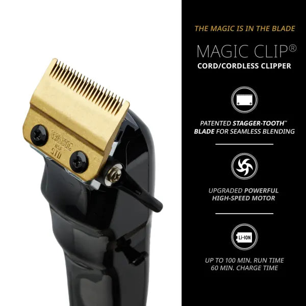 5-Star Black Cord/Cordless Magic Clip 5-Star Black Cord/Cordless Magic Clip