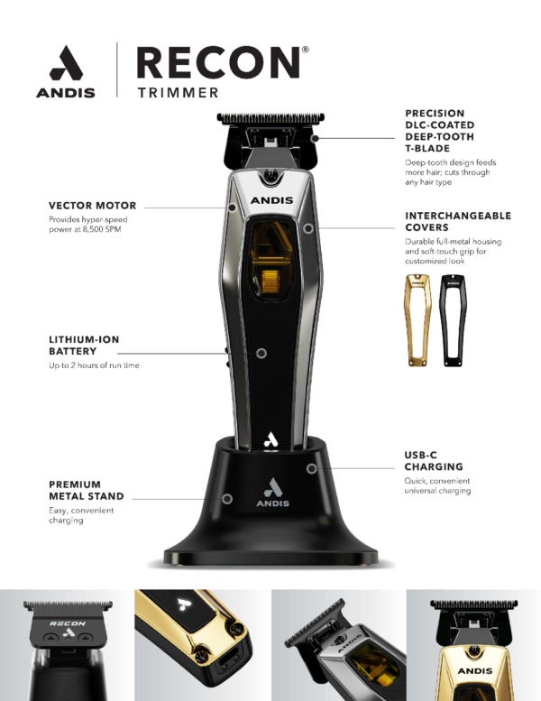 ANDIS Recon Cordless Clipper ANDIS Recon Cordless Clipper