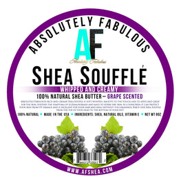 ABSOLUTELY FABULOUS Shea Soufflé Shea Butter (Grape) 8 oz