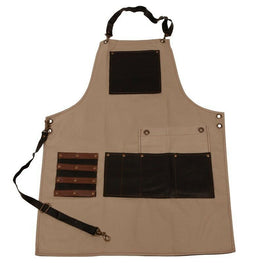 Barber Apron Dark Stag