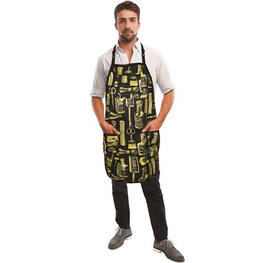 Betty Dain Gold & Black Limited Edition Vintage Apron