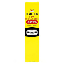 FEATHER Hi-Stainless Double Edge Razor Blades