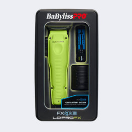 BaBylissPRO® FXONE™ Lo-ProFX Limited Edition Neon Yellow Clipper (Kit Includes Charging Base & Battery)
