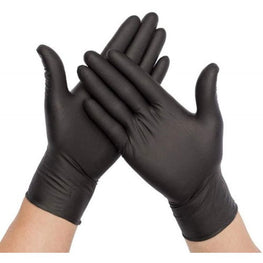 PHOENIX Heavy Duty Nitrile Examination Gloves (Black)
