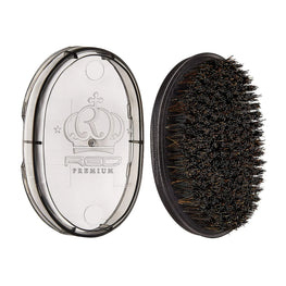 RED PREMIUM x BOW WOW Pocket Wave Curved Palm Brush