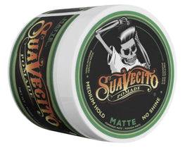 SUAVECITO Matte Pomade Medium Hold 4 oz