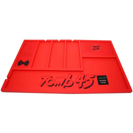Tomb45® Red Powered Mats Wireless Charging Organizing Mat (PowerClips sold separately)