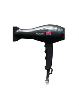 H2PRO AGACCI A2000 LIGHTWEIGHT HAIR DRYER – BLACK