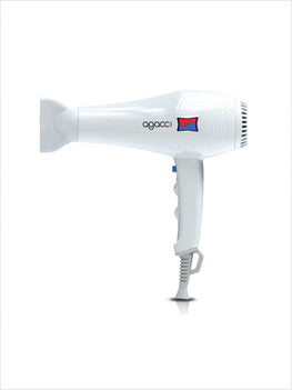 H2PRO AGACCI D2100 LIGHTWEIGHT HAIR DRYER – WHITE